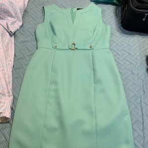 Tahara light green dress